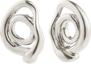 UNFOLD earrings silver-plated