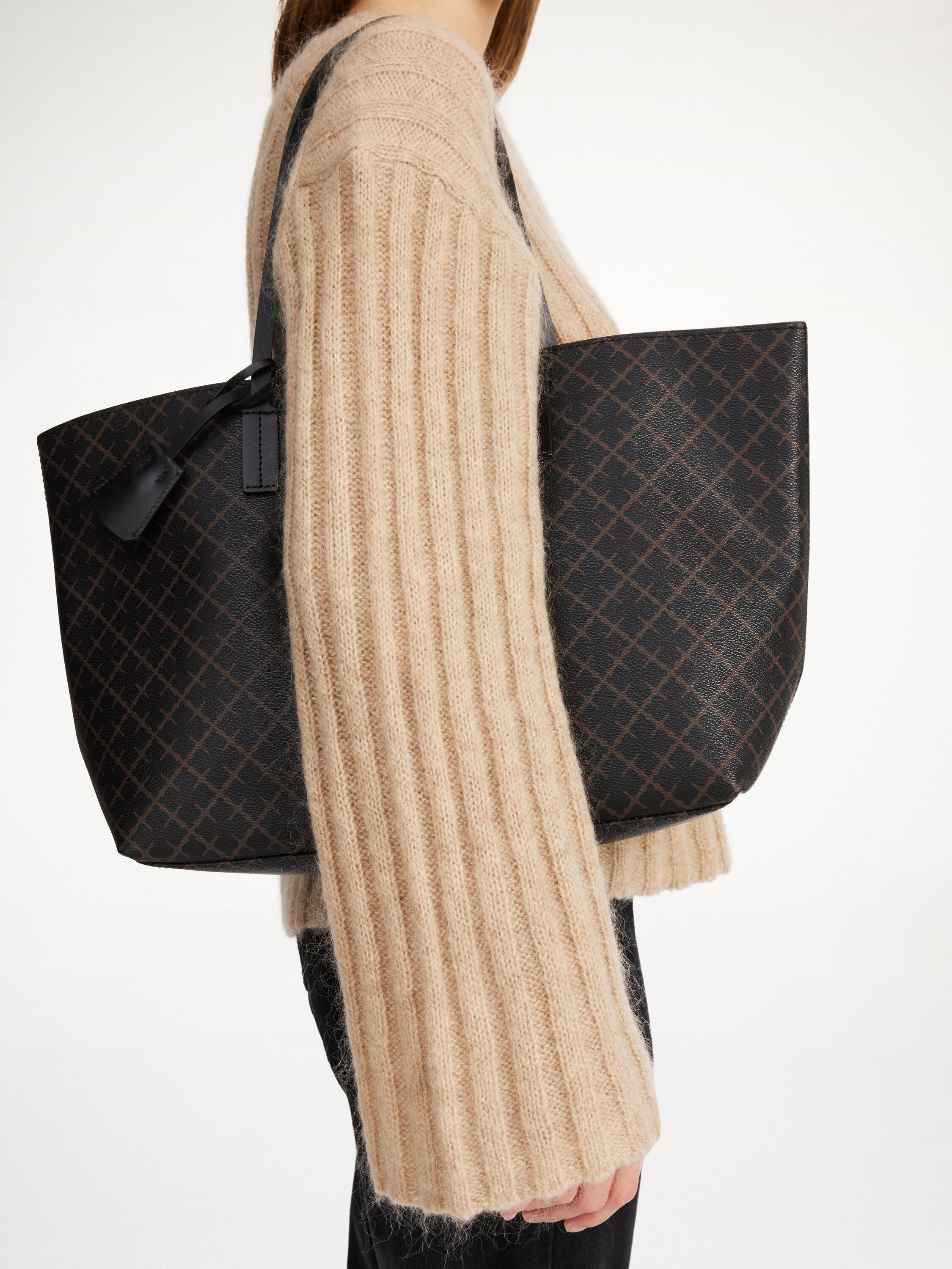 Abigail totebag med print