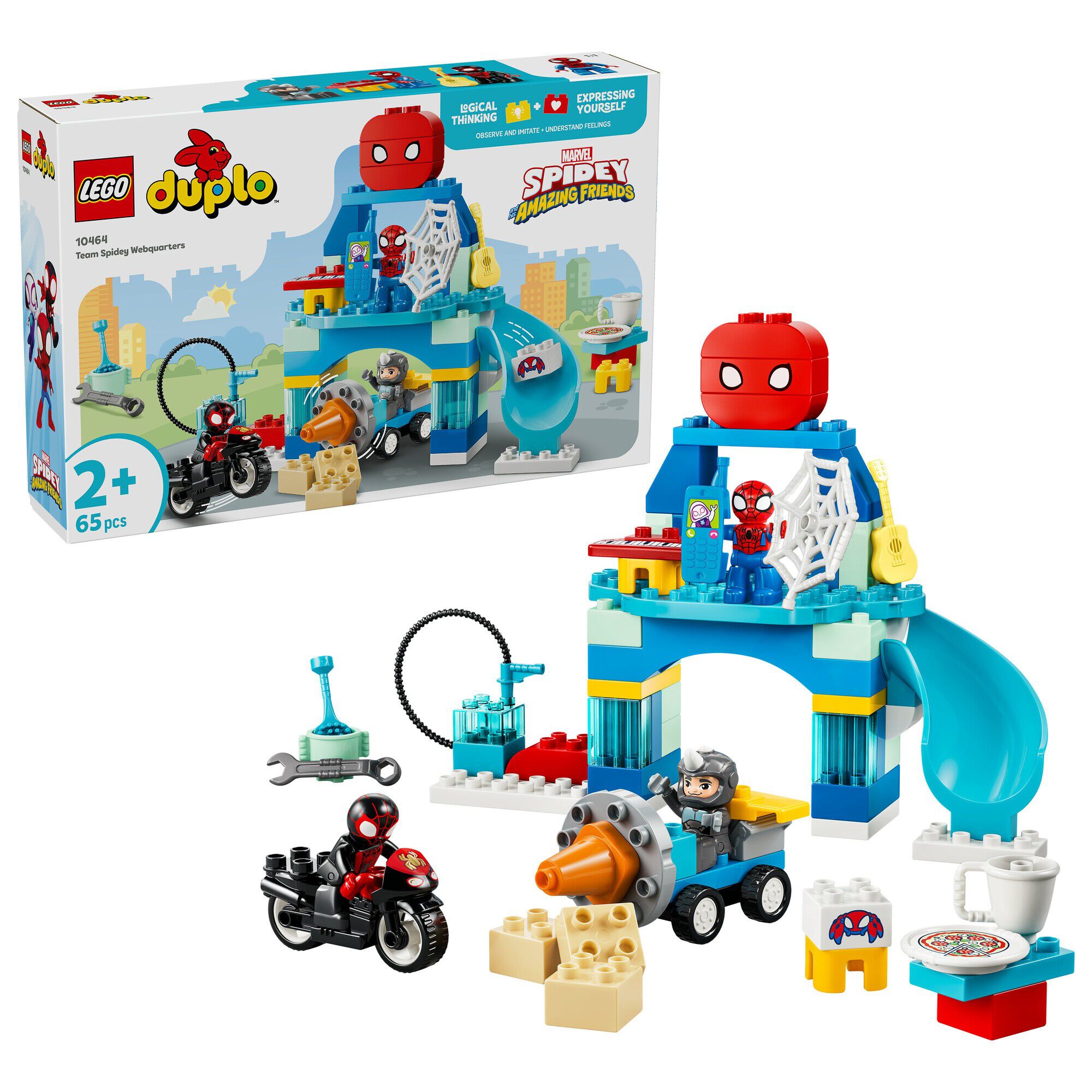Team Spideys hovedkvarter 10464