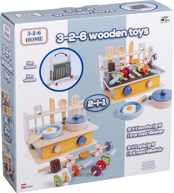 3-2-6 Komfur og Grill 2i1