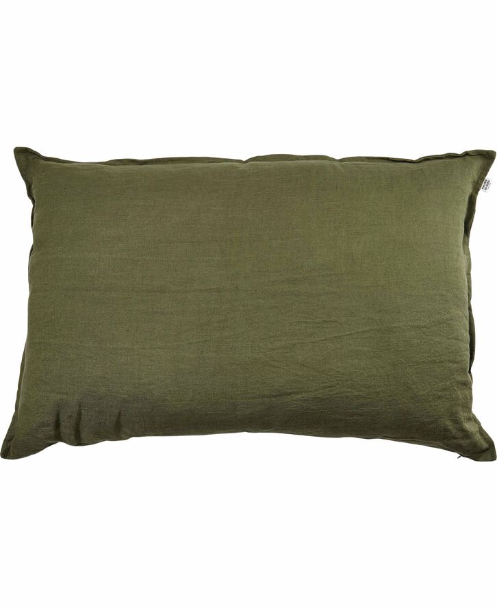 Hør pude Olivine 60x90