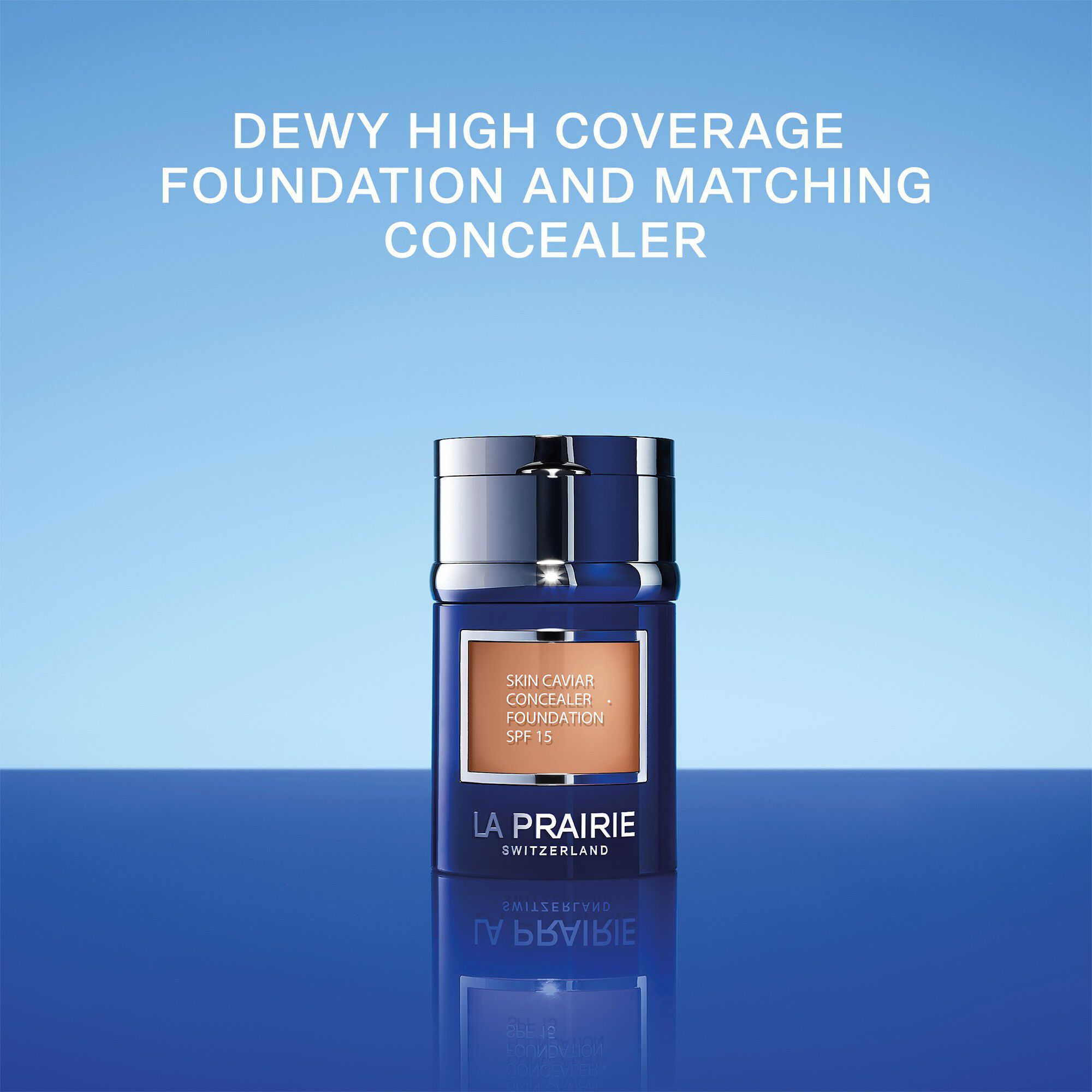 Foundation&Powder Mocha skin caviar spf15 30 ml