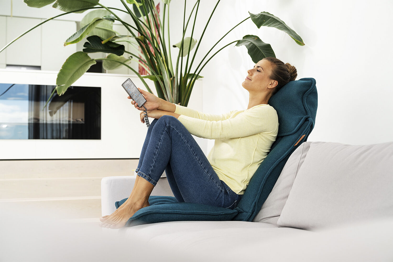 MG 330 Petrol Blue Massages&aelig;de