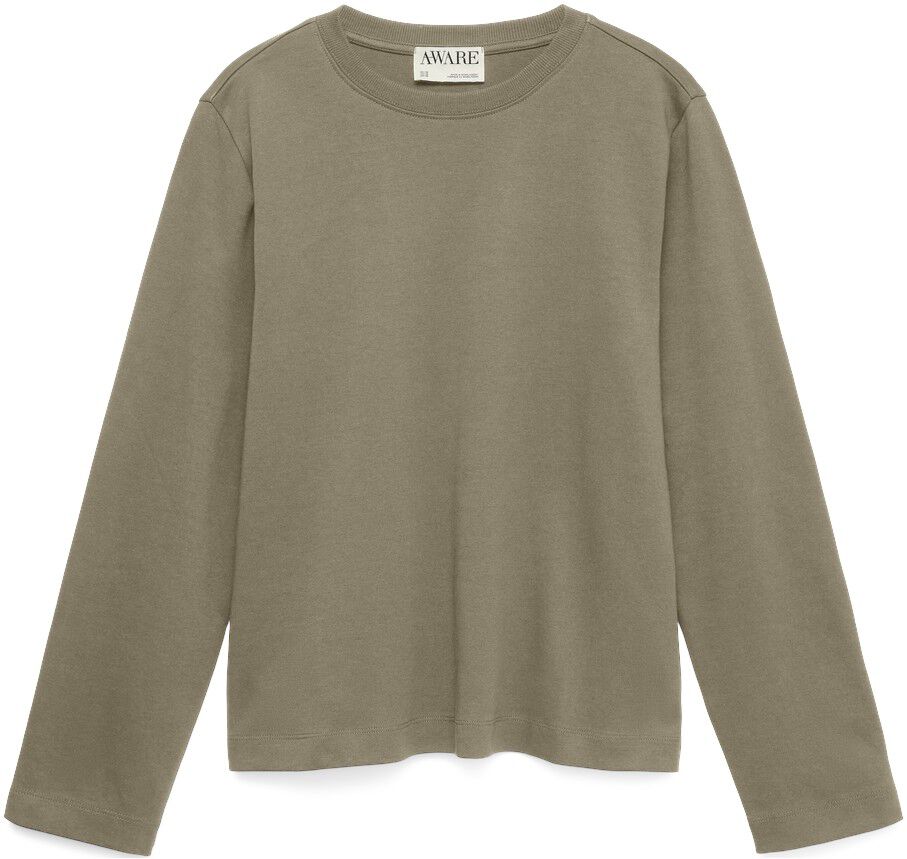 Awnaima Ls O-Neck Boxy T-Shirt Noos