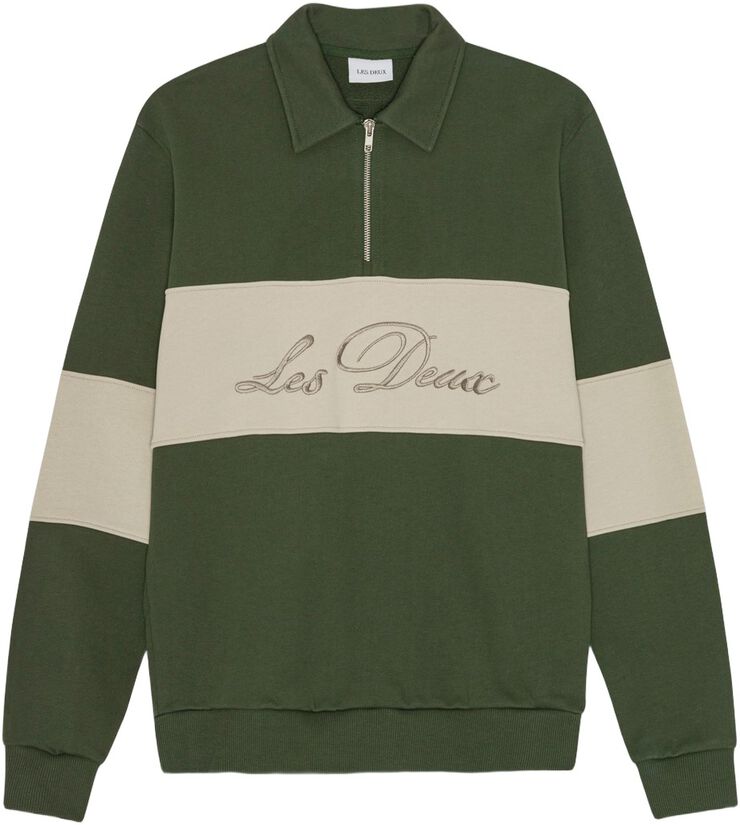 Cory Zipper Rugby Sweatshirt