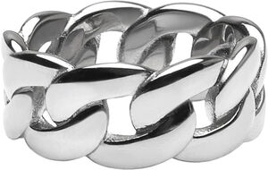 Men's Stainless Steel Chain Ring
