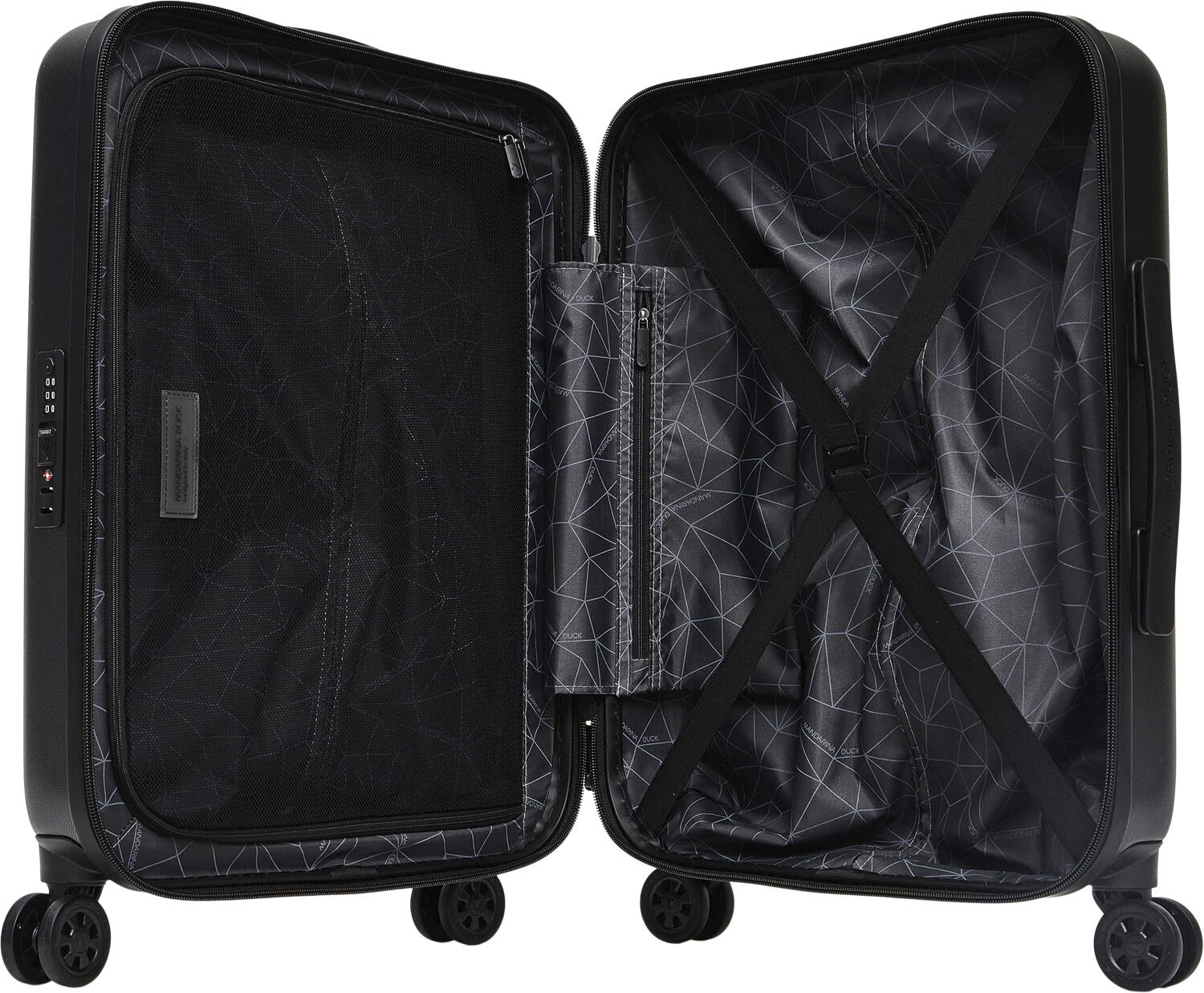 TANK CASE TROLLEY CABIN W/FRONT POCKET / BLACK