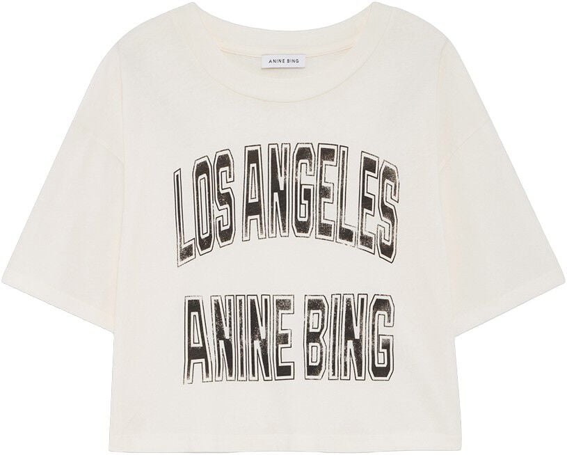 JOHNNY CROPPED TEE - CREAM