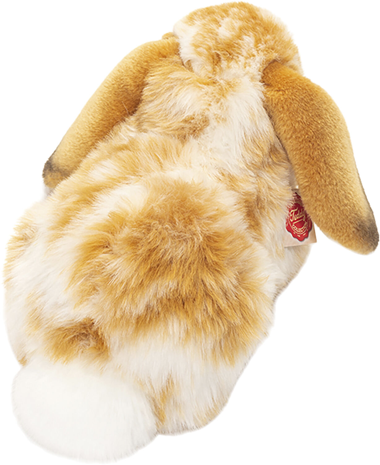 Teddy Hermann - Liggende kanin brun-hvid 30 cm