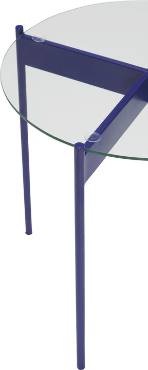 Beam Side Table Blue