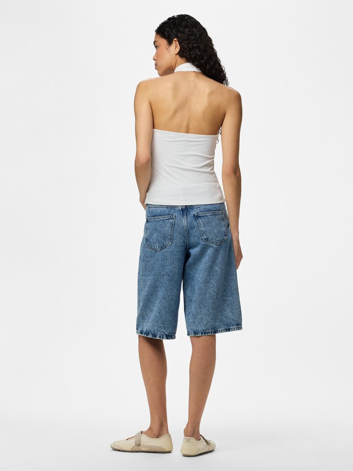 Pclula Halterneck Top Jrs