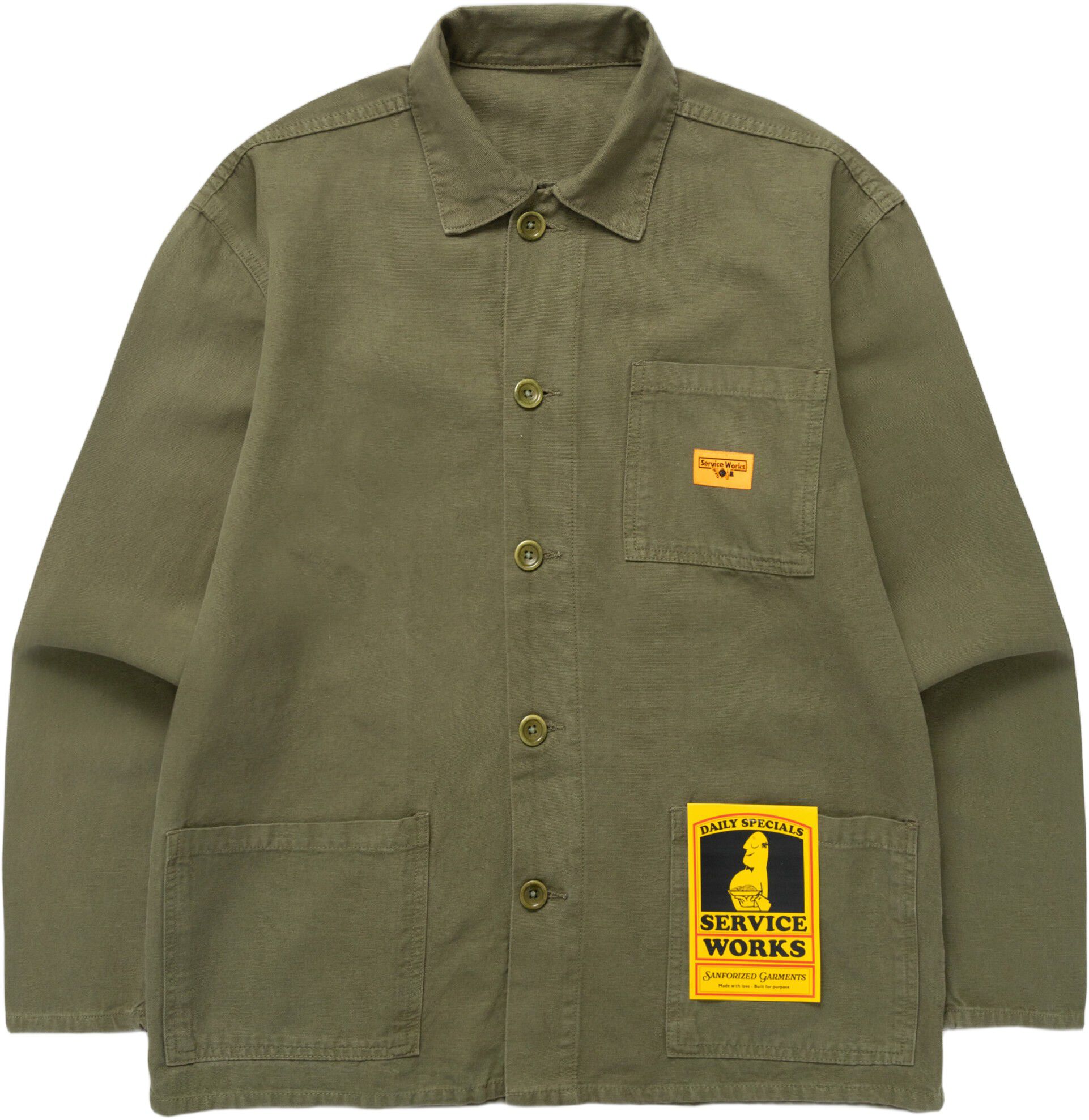 CANVAS CHORE SHIRT