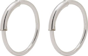 RAQUEL mini hoop earrings silver-plated