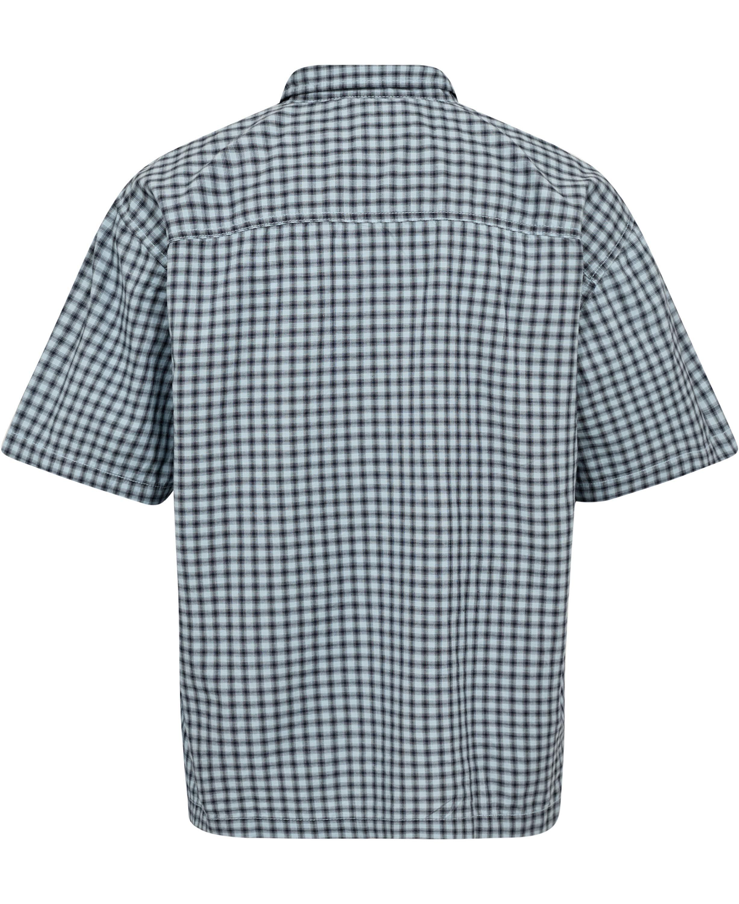 Larkspur Mini Plaid SS Shirt Dawn M