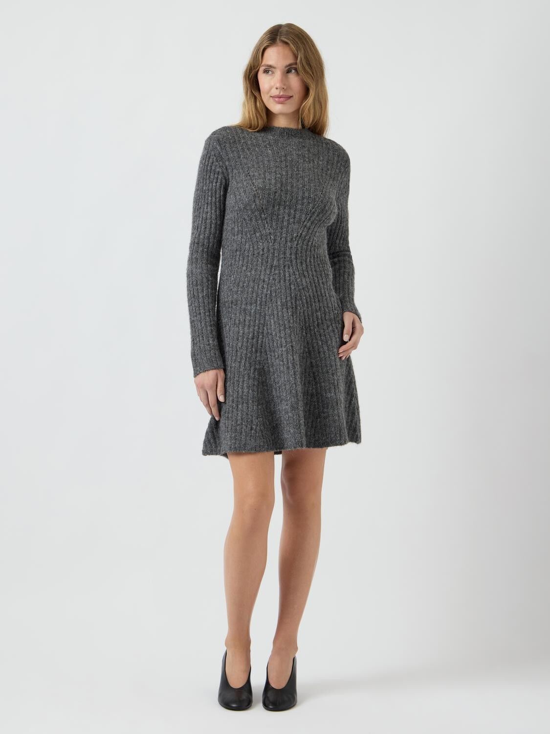 YASDOLLY LS KNIT DRESS S. NOOS