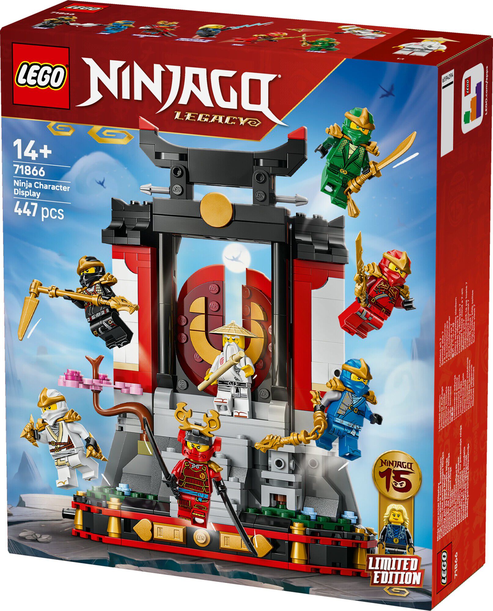 Ninjakarakterer &ndash; 15-&aring;rs jubil&aelig;um 71866