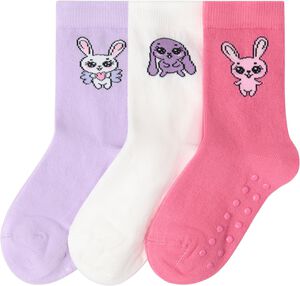 Sock SG 3p Kawaii bunnies