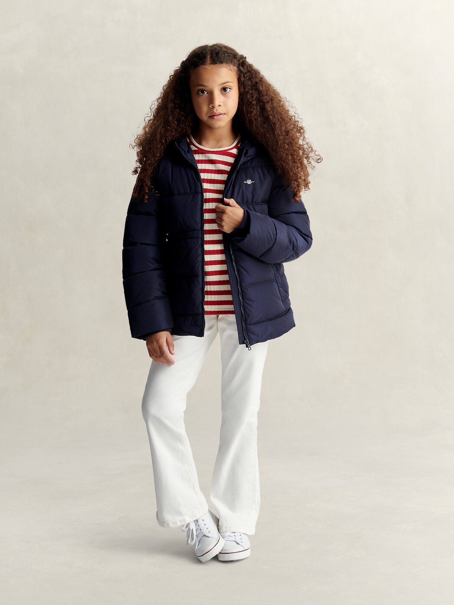BAFFLED LIGHTWEIGHT PUFFER JACKET