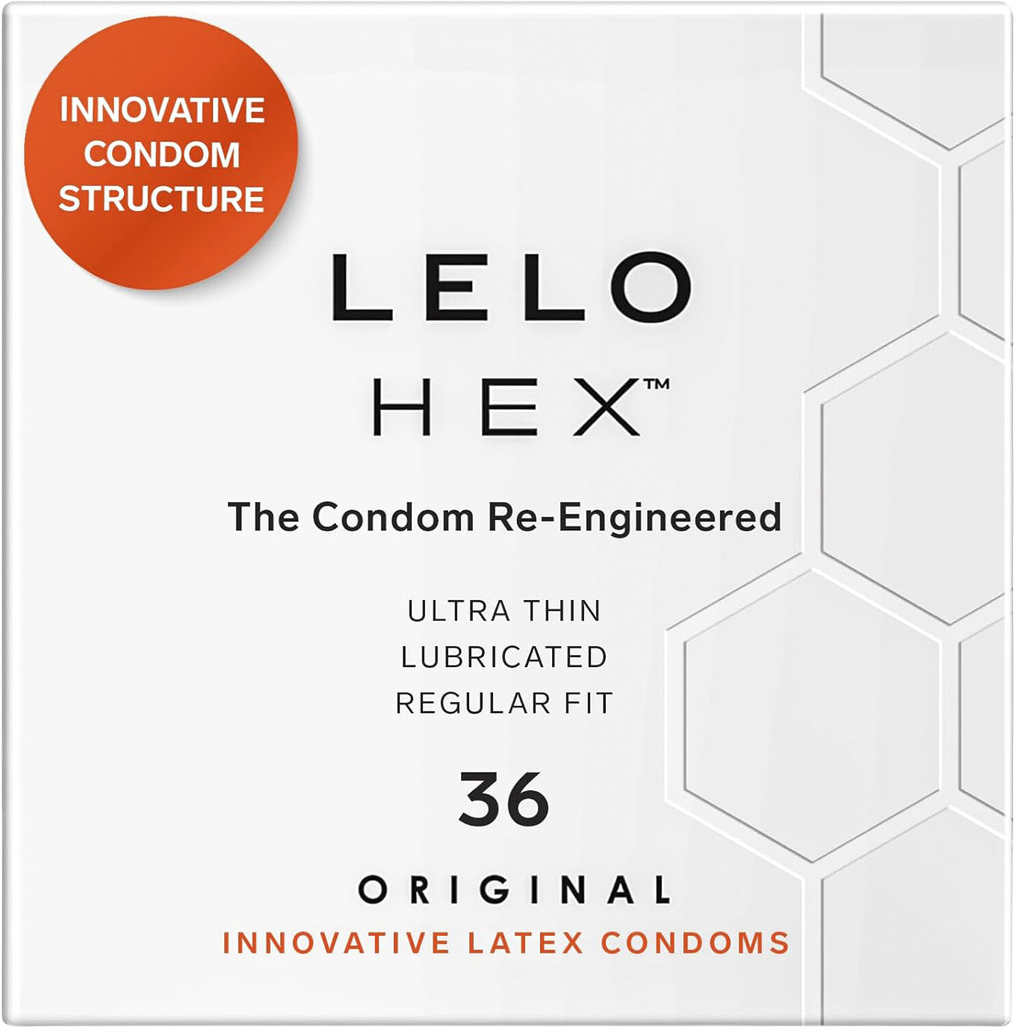 HEX Kondomer Original - 36 stk