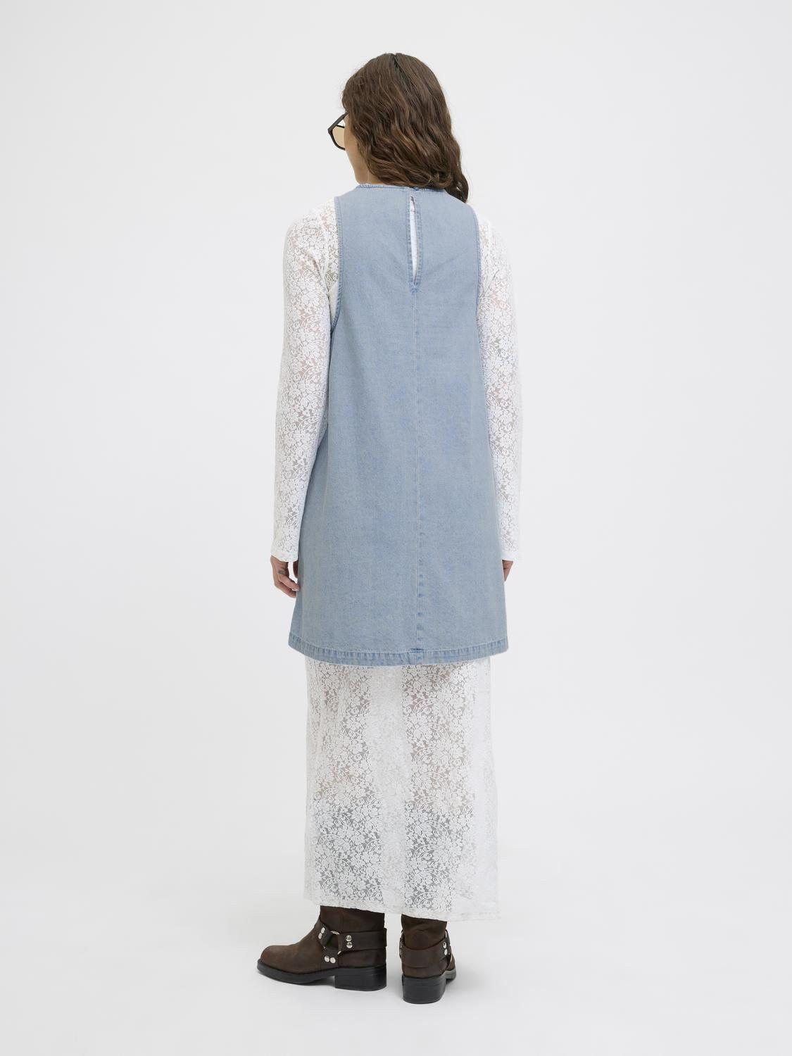 JXMACY SHORT A SHAPE DENIM DRESS DN