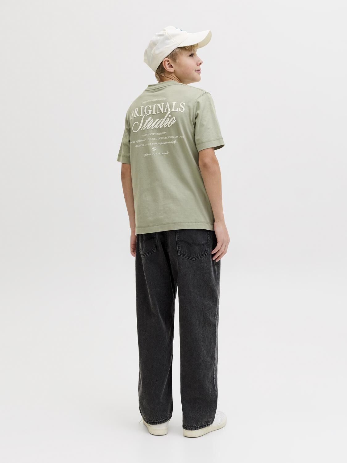 Jornorrebro Typo Tee Ss Crew Neck Sn Jnr