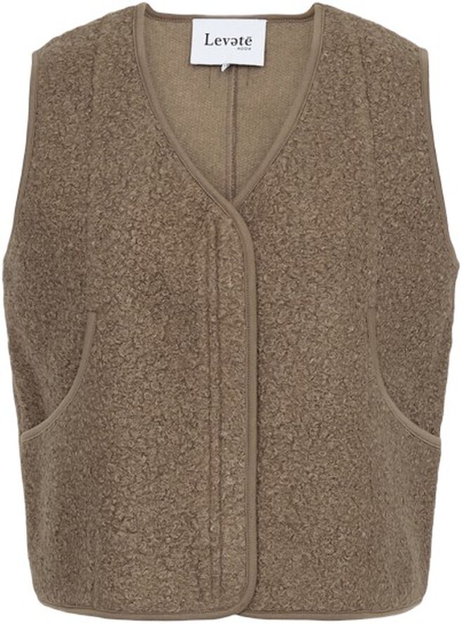 LR-NISSA 1 Vest Lys brun