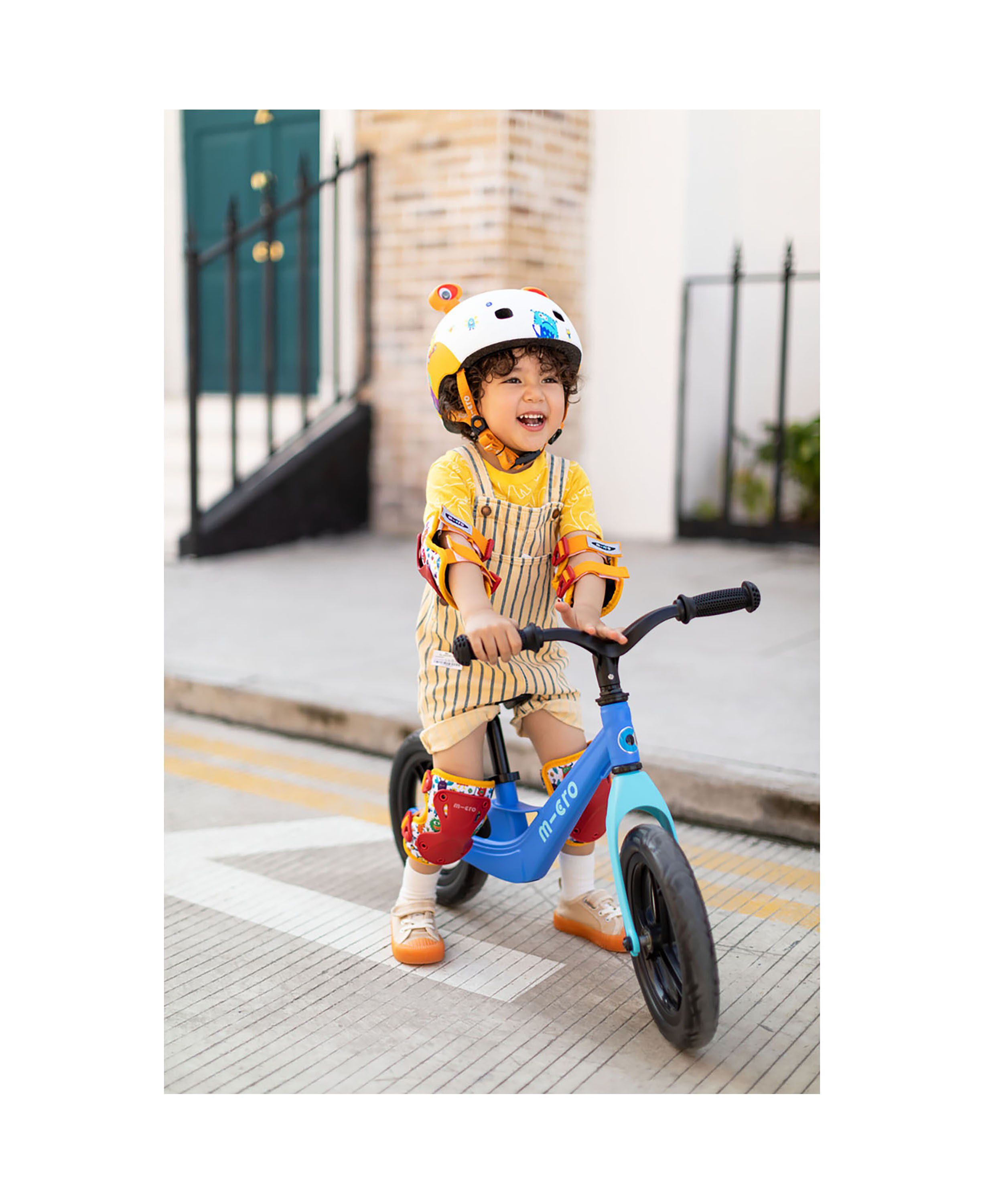 Micro - L&oslash;becykel Light - Chameleon Blue
