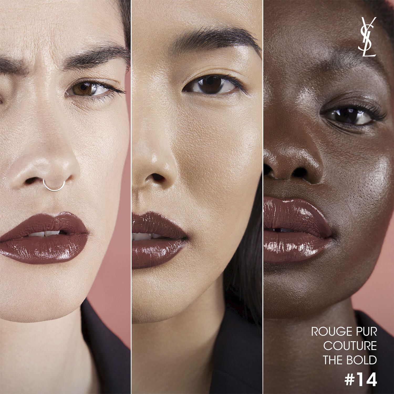 Yves Saint Laurent Rouge Pur Couture The Bold 14 Nude Look