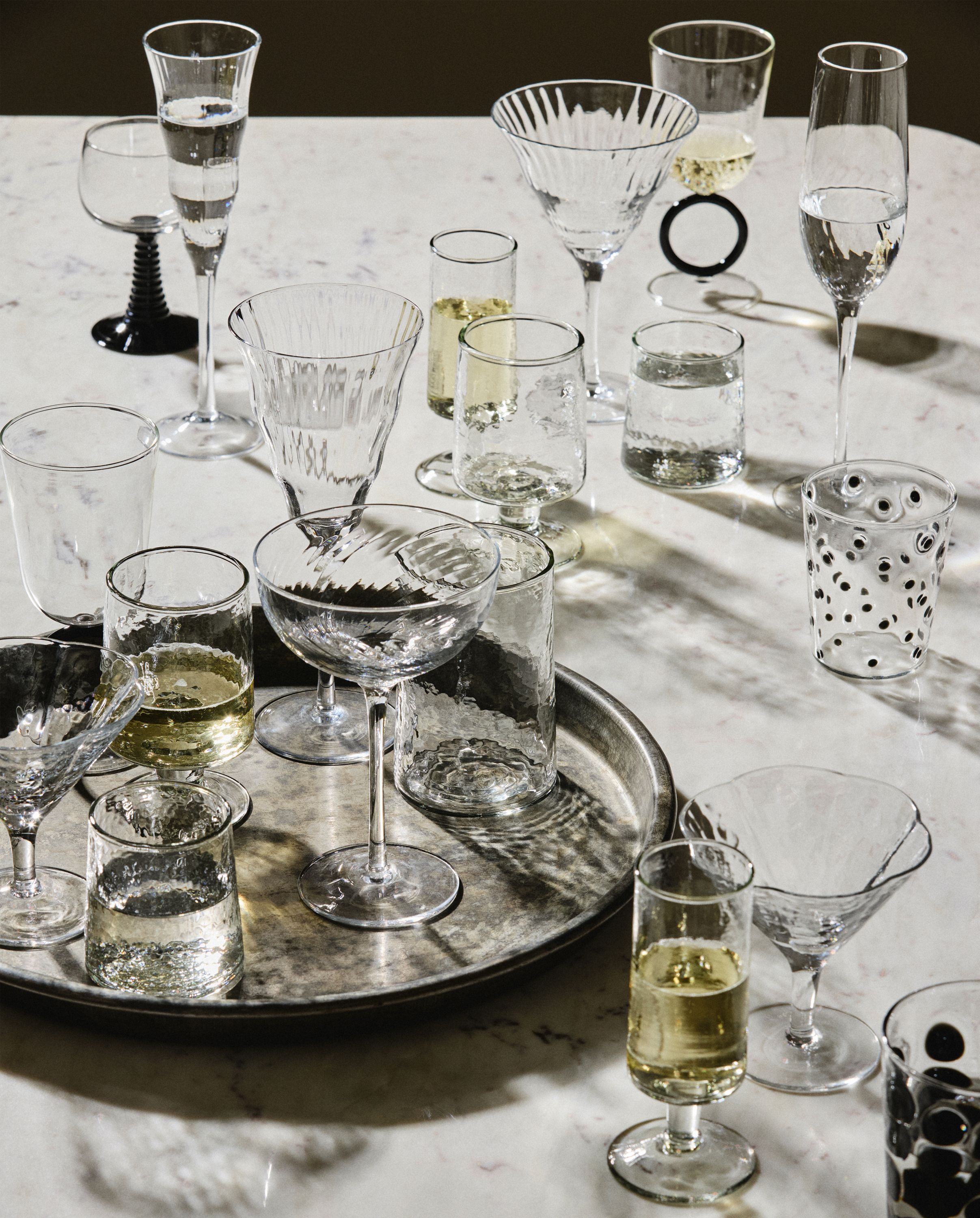 VITA drinking glass - clear