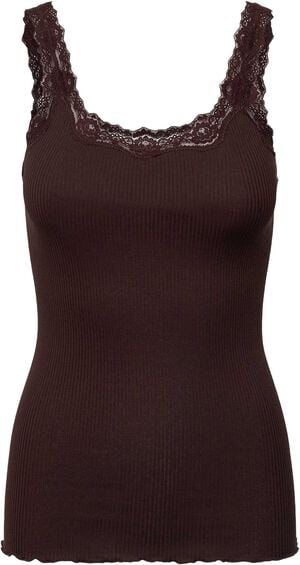 RWBabette Silk SL Deep Back Lace Top