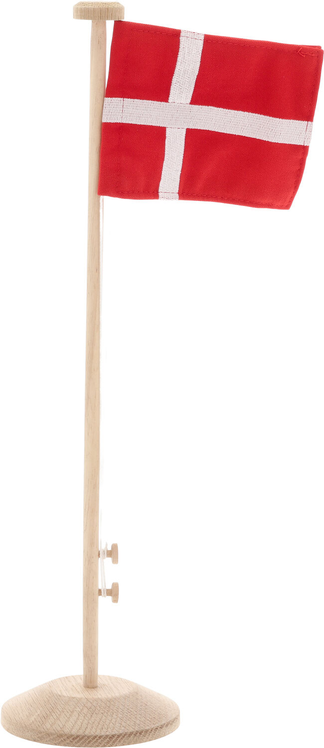 Flaggstang DK 40 cm Natur Eik