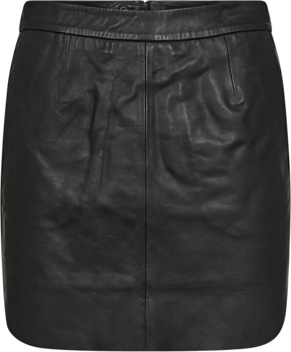 IVY-Kylie Leather Mini Skirt