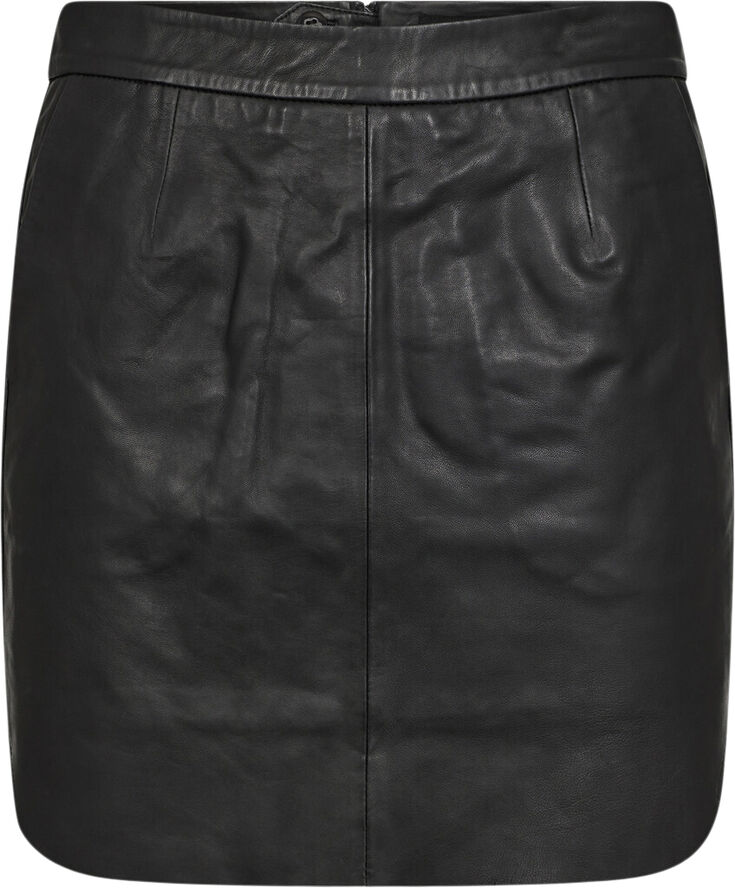 IVY-Kylie Leather Mini Skirt