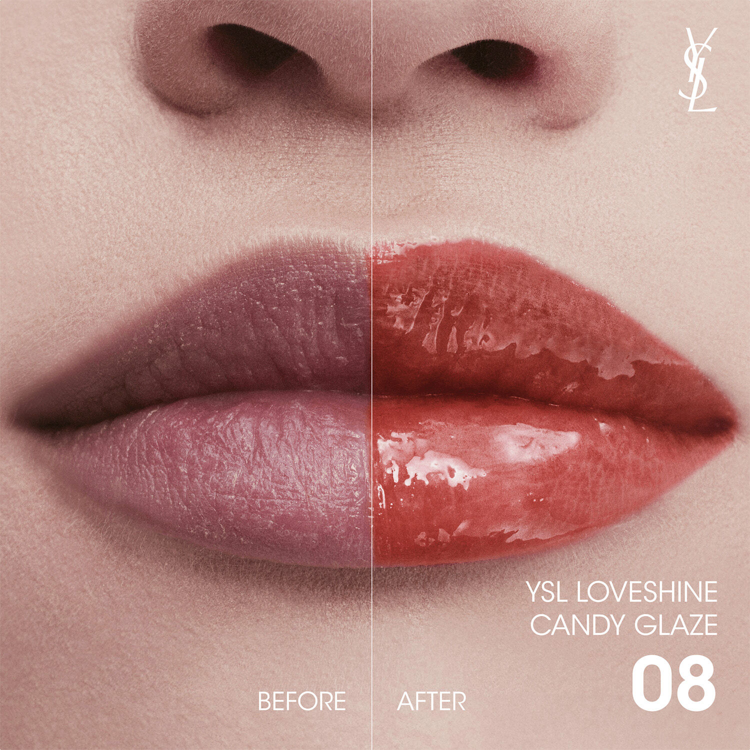YSL LOVESHINE CANDY GLAZE LIP GLOSS STICK 8