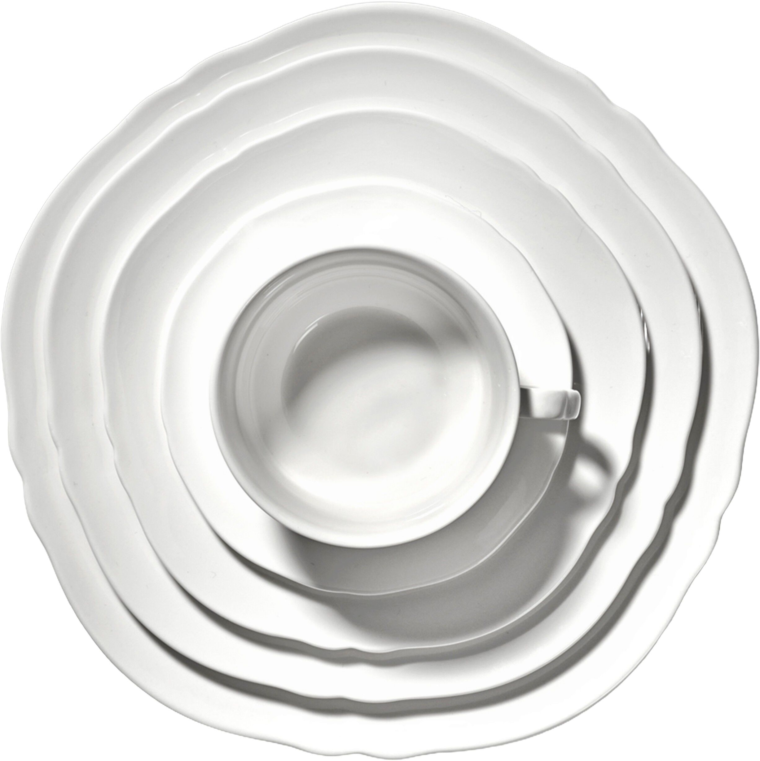 COFFEE CUP WHITE SILHOUETTE