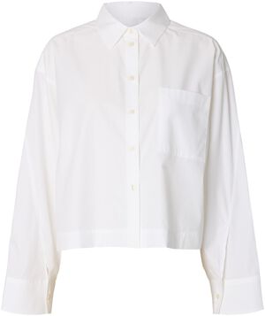SLWDANNIE LS CROPPED BOXY SHIRT NOO