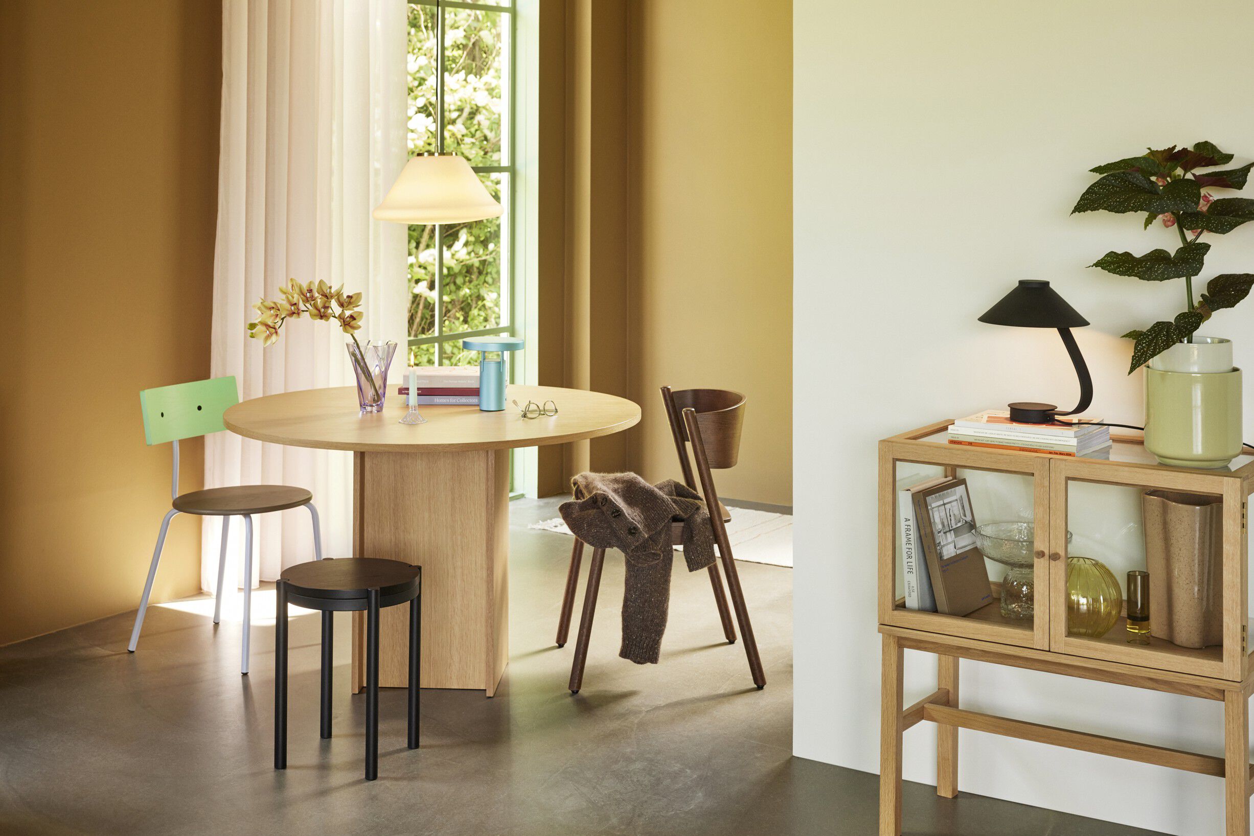 Muse Pendel Triangul&aelig;r Hvid