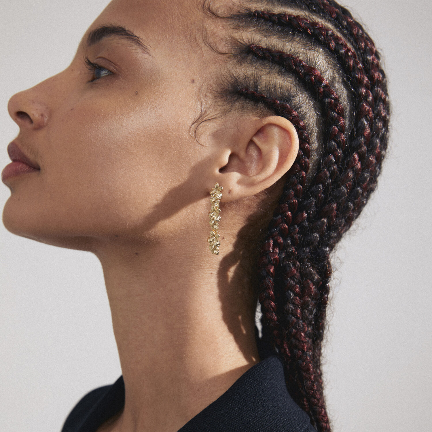 CHARMAINE earrings gold-plated