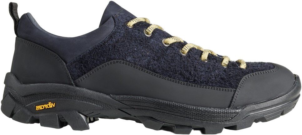 Neve - Navy Hairy Suede