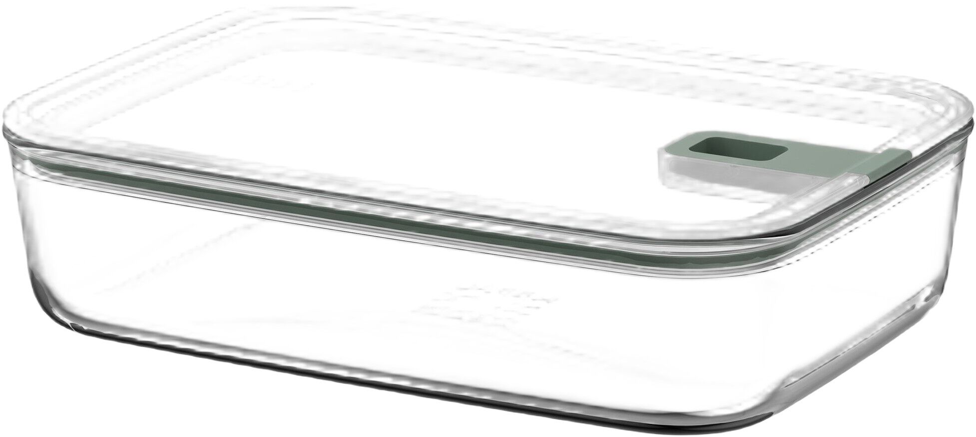Husholdningsboks EasyClip 2250 ml Nordic sage Glass