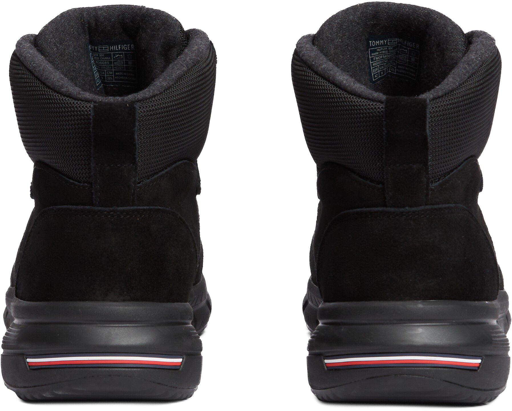 Suede Warm Lining Hybrid Chukka Boots