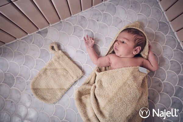 2 Pack Washcloths - Beach Beige