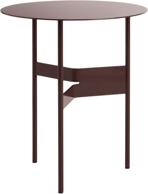 Shim Coffee Table-&Oslash;45 x H51-Bordeau