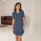 Bamboo short sleeve nightdress with lace