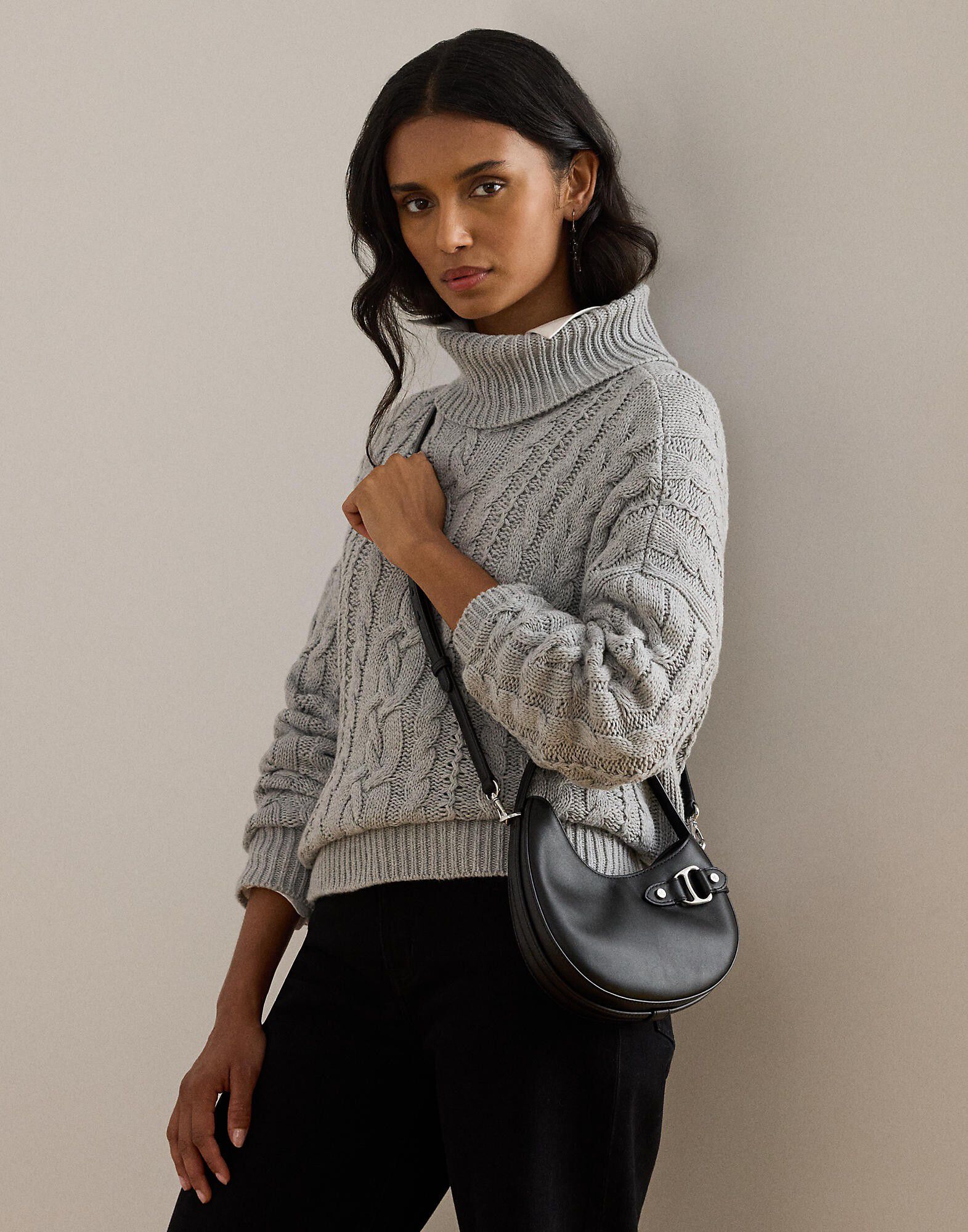 Leather Small Tasha Crossbody Bag