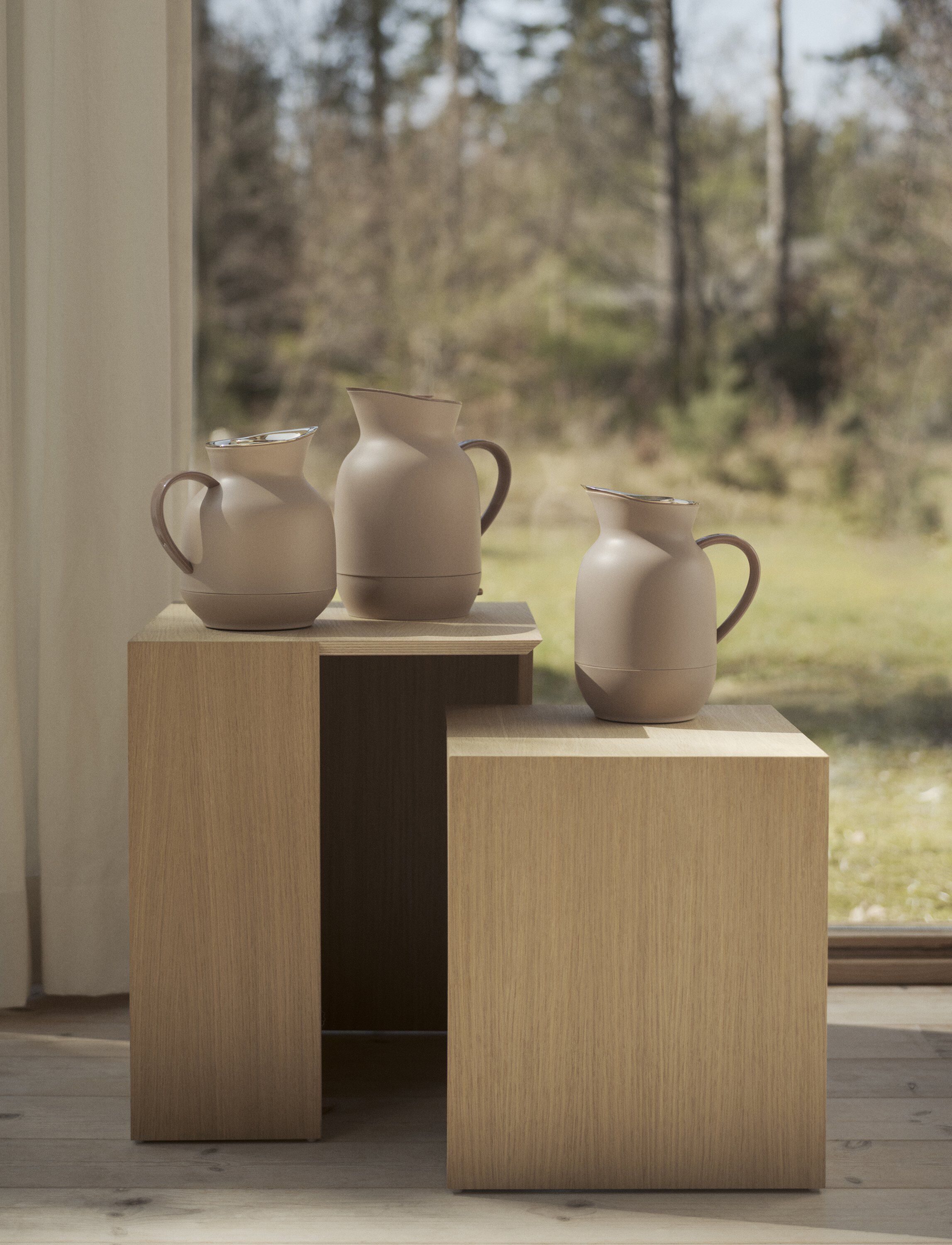 Amphora termokanne 1 l. soft peach