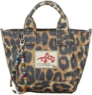 Leopa Coated Gabby Bag