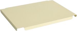 HAY Colour Crate Lid Metal-Medium-Light yellow