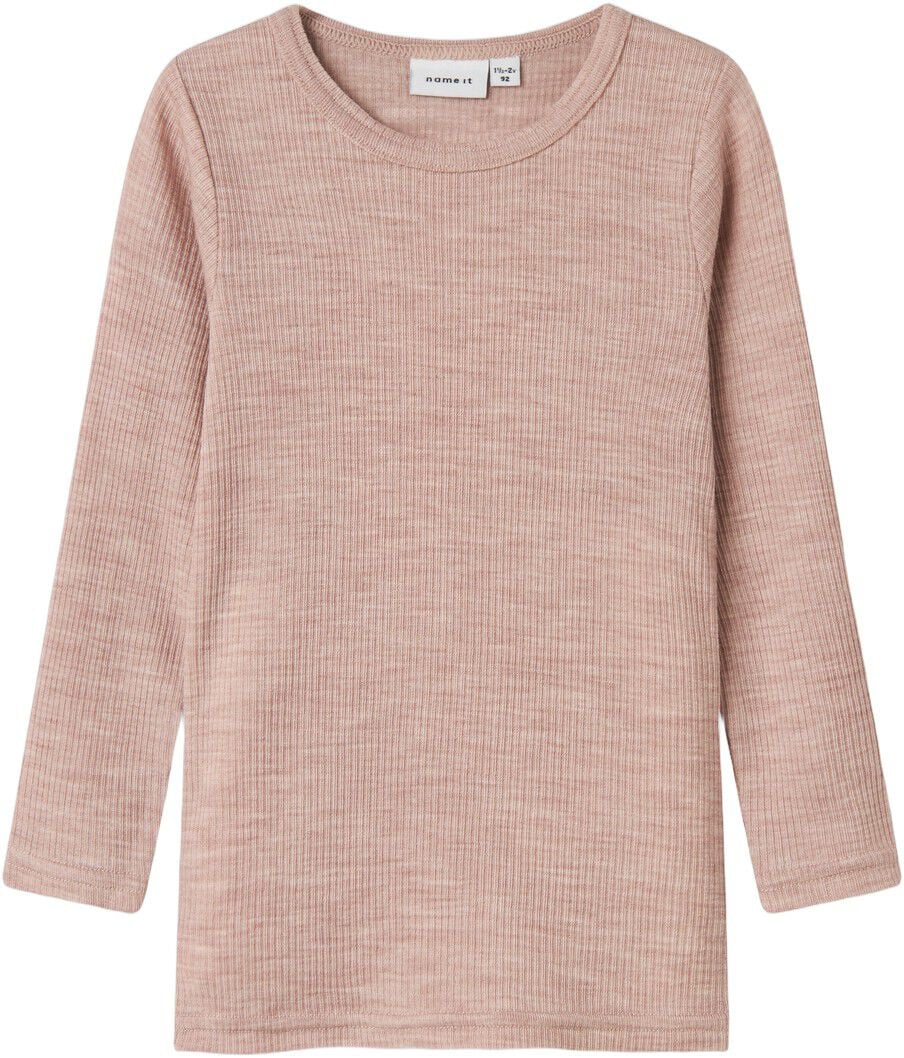 NMNWAX WOOL RIB LS TOP NOOS