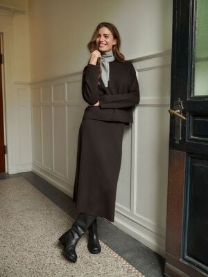 RWCody Merino Wool Midi Skirt
